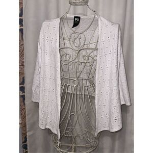 GREAT CONDITION Pure Essence Solid Shrug Jacket cardigan size SMALL PETITE